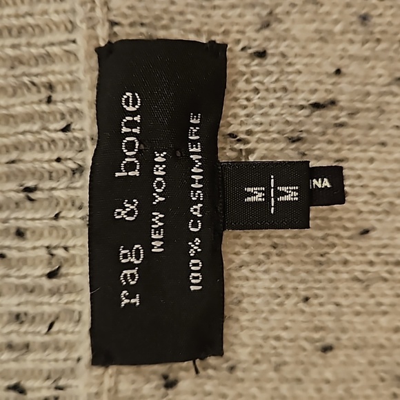 💕RAG & BONE💕 Tamara Cashmere Cardigan ~ Light Grey Medium - Picture 15 of 16